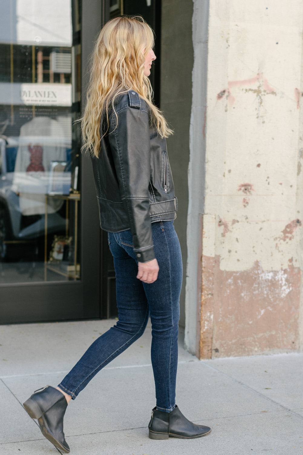 Serena High Rise Handsanding Skinny Jeans - Image 4