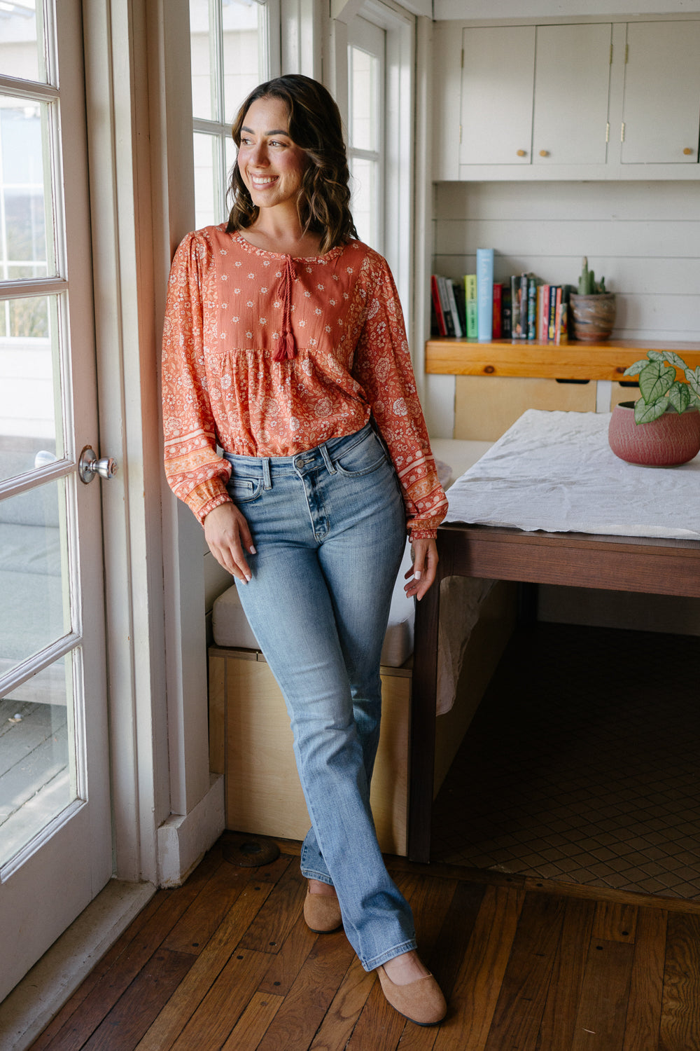 Ashley Mid Rise Bootcut Jeans - Image 3