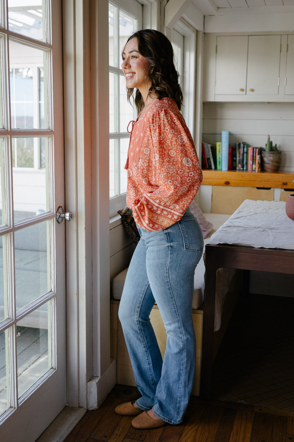 Ashley Mid Rise Bootcut Jeans - Image 4