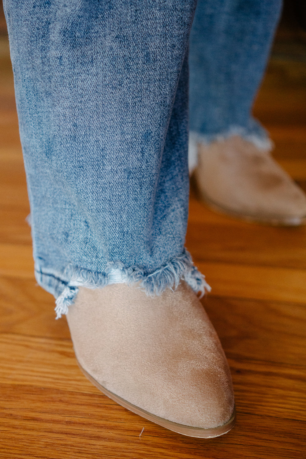 Susie Distressed Straight-Mid Rise Jeans - PLUS - Image 7