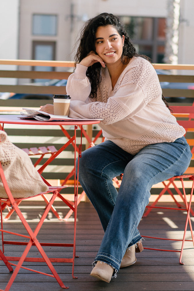 Monica Mid Rise Dad Jeans with Release Hem - PLUS - Image 2