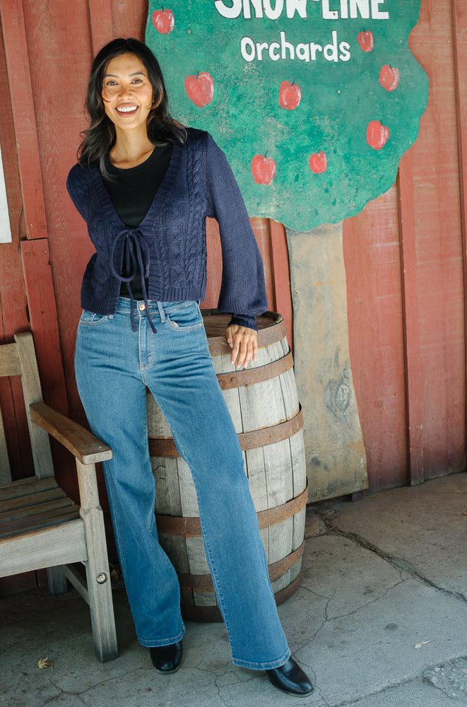 Katie High Rise Vintage Classic Wide Leg