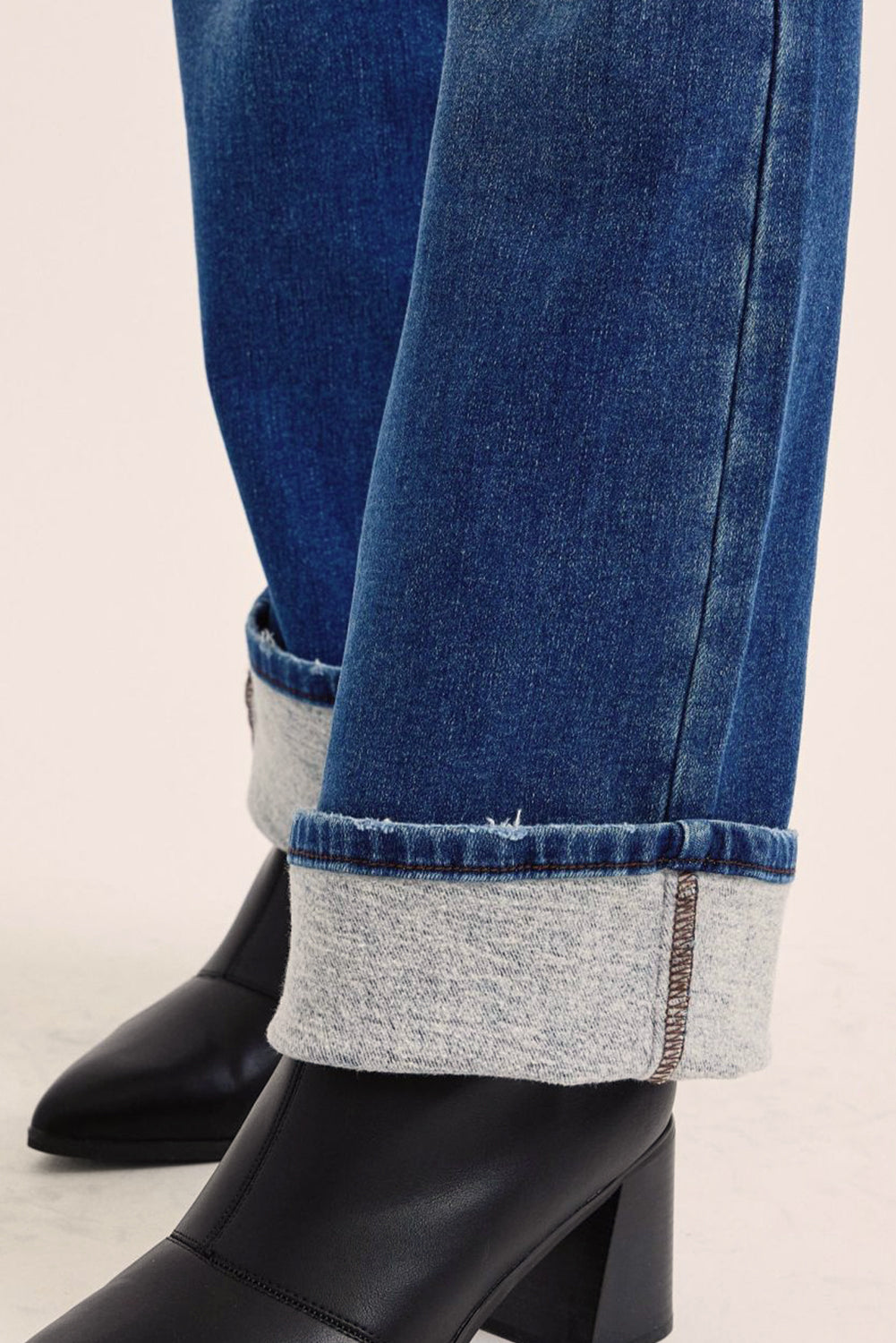 Tanya Mid Rise Thermal Bootcut Jeans - Image 6