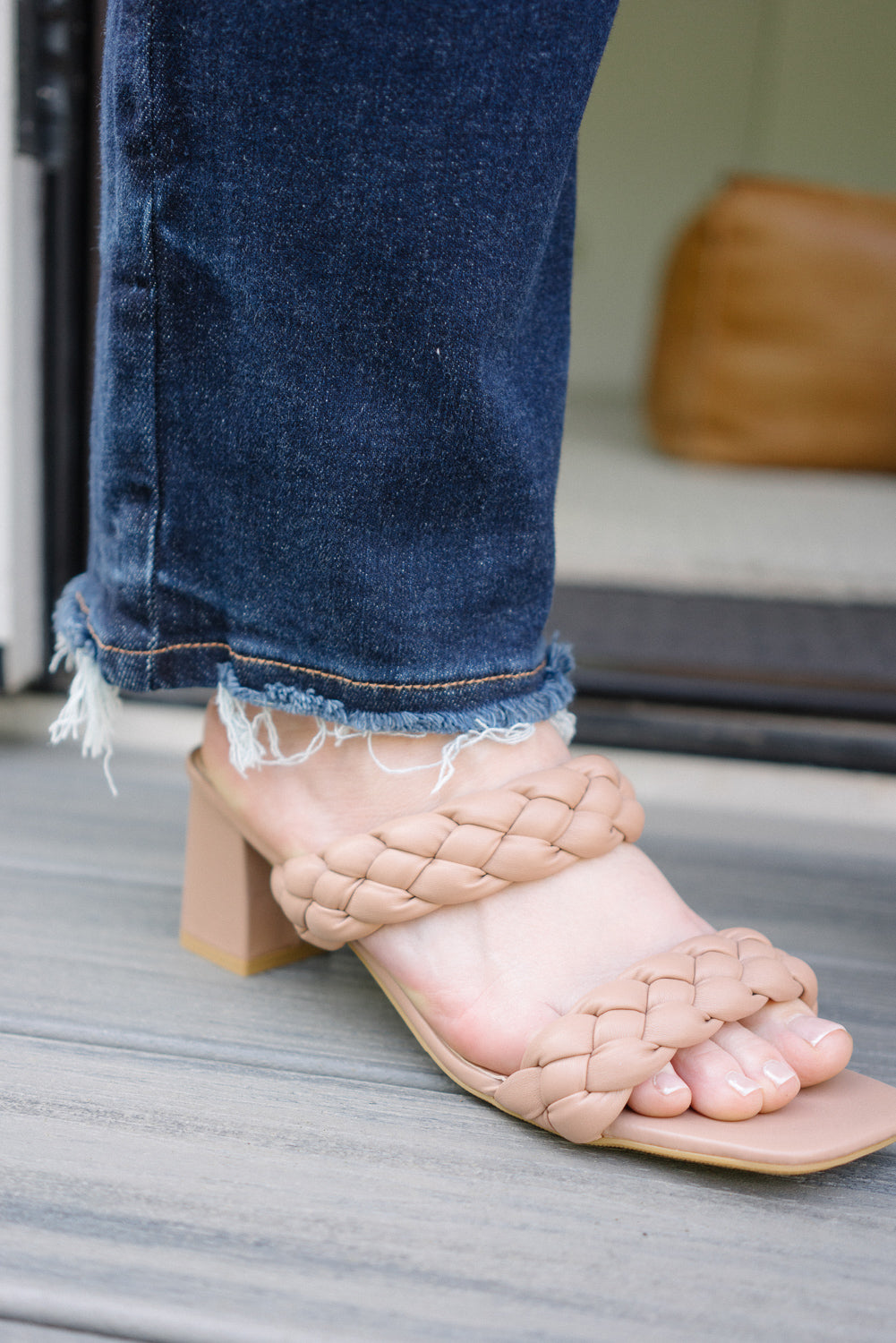 Selena Mid Rise Straight Leg with Fray Hem - PLUS - Image 6