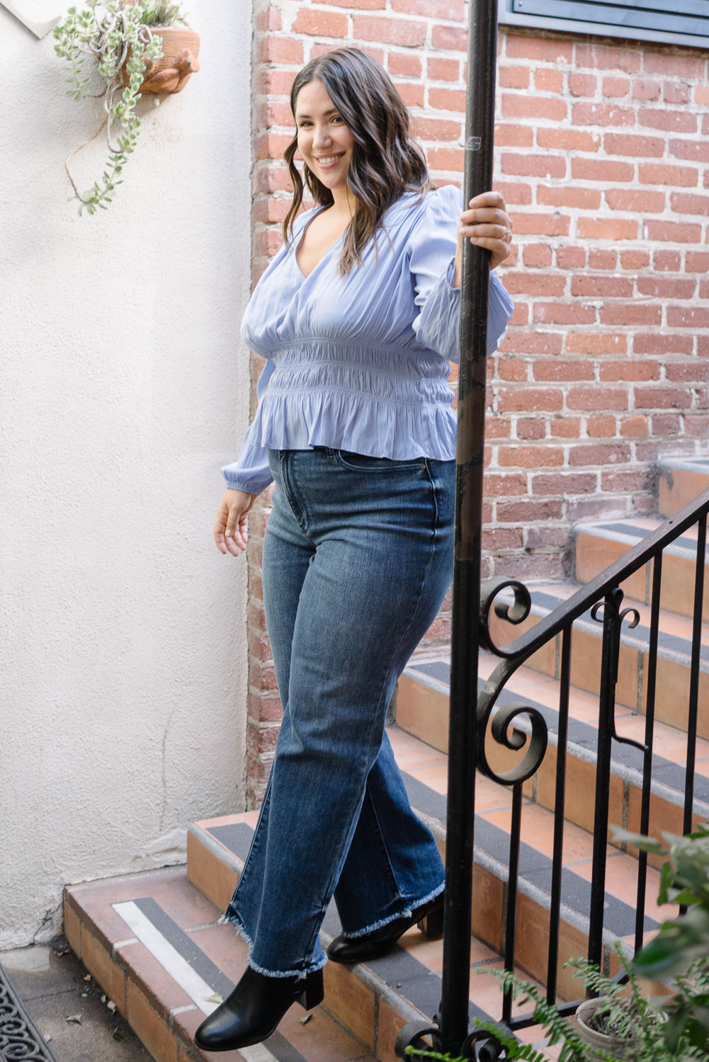 Carrie Mid Rise Wide Leg - PLUS - Image 4