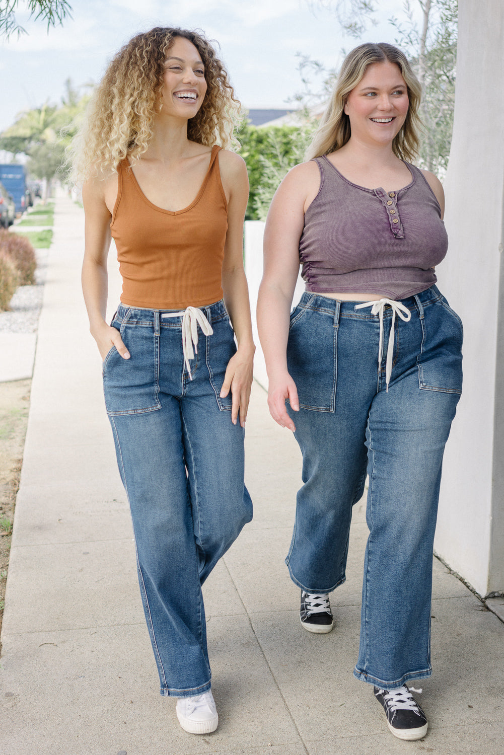 Blair High Rise Drawstring Wide Leg - PLUS - Image 7