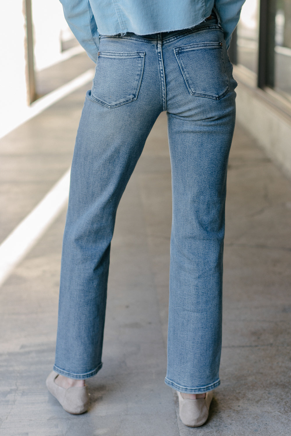 Ophelia Mid Rise Dad Jeans - Image 4