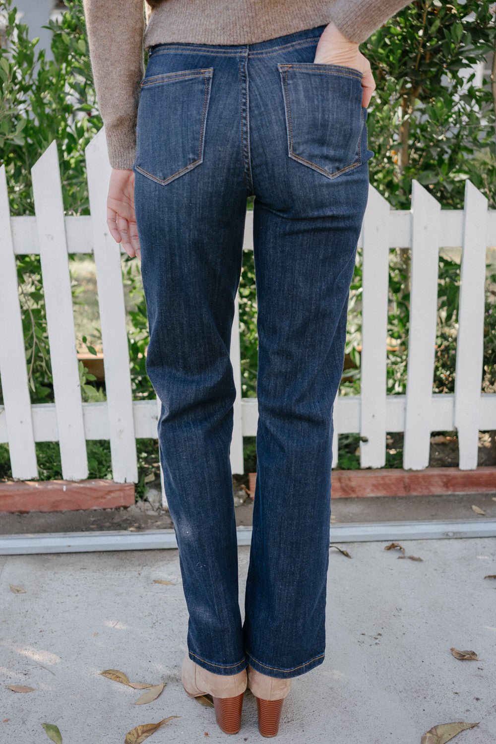 Paisley High Rise Straight Fit Classic Jeans - Image 6
