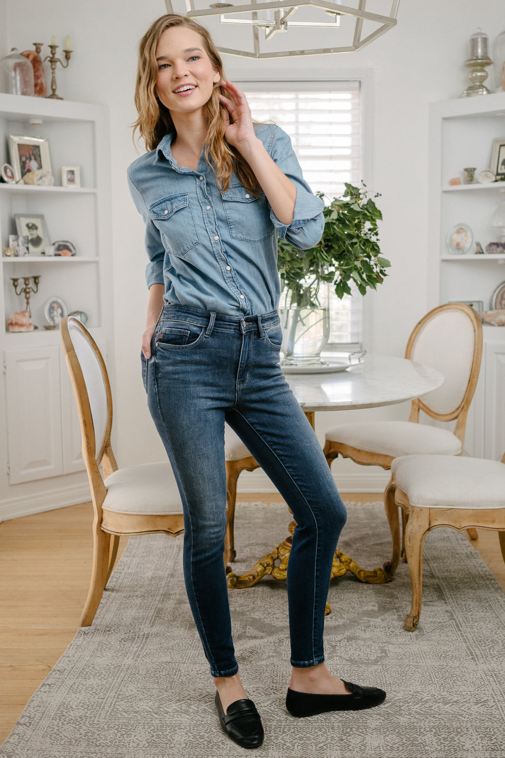 Lillian Thermal Skinny Jeans - Image 3