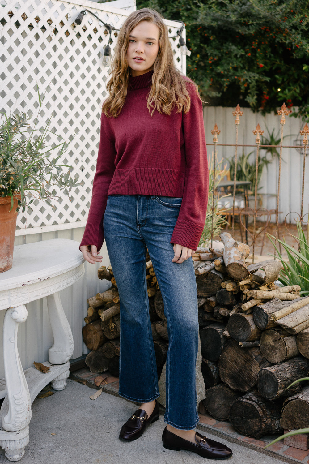 Nadine High Rise Tummy Control Bootcut Jeans - Image 3